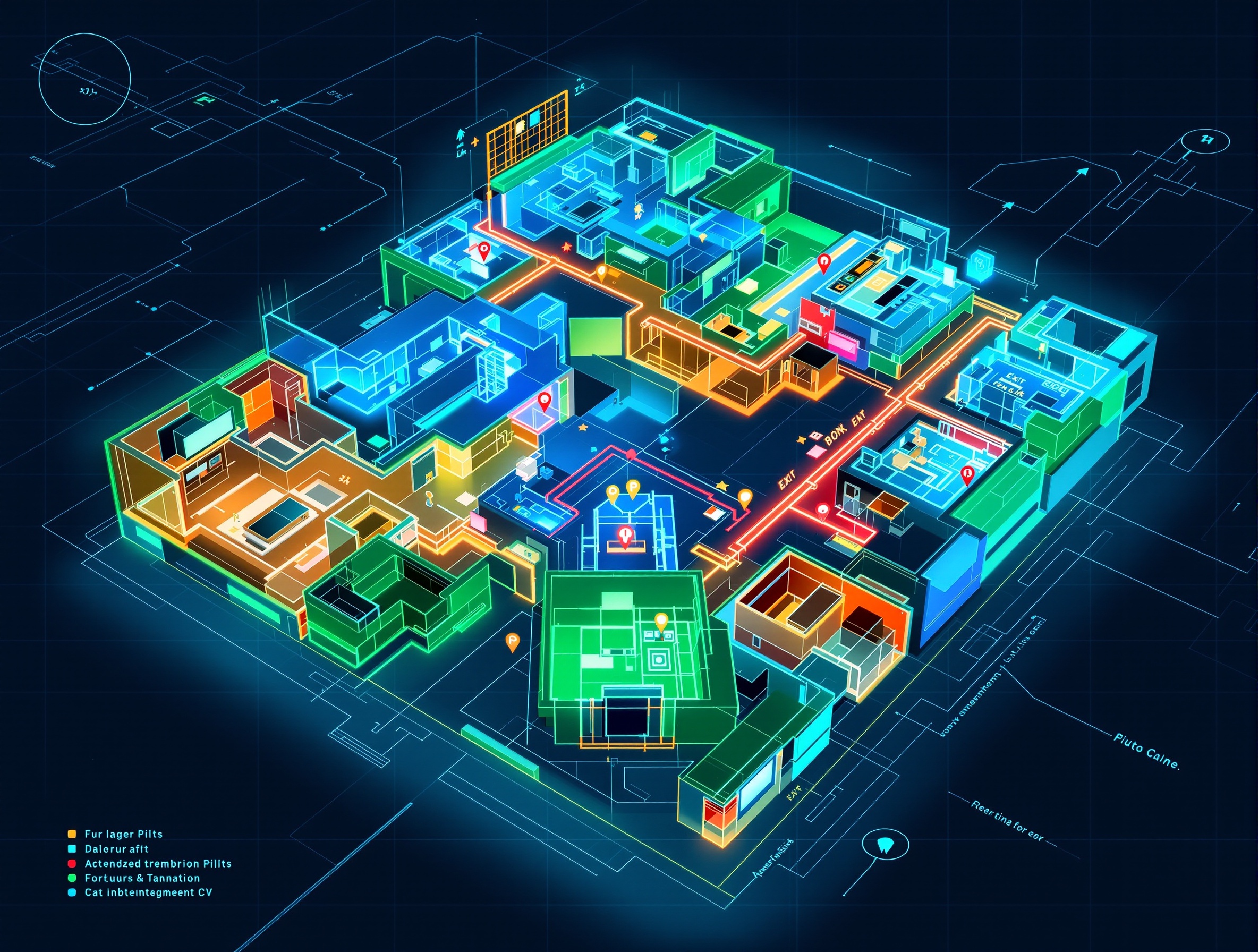 Digital Twin Floor Plan